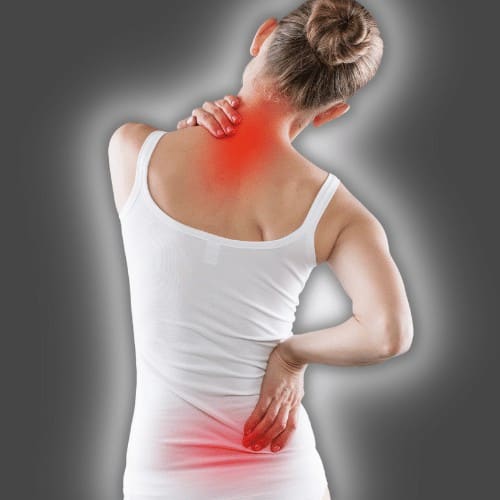 Blockade: Rückenschmerzen